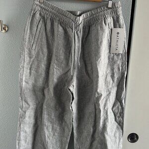 Athleta Retreat Linen Wide Leg Pant